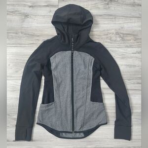 Ivivva by Lululemon Heathered Herringbone Ready to Perform Jacket Size 12